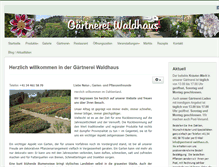 Tablet Screenshot of gaertnerei-waldhaus.ch